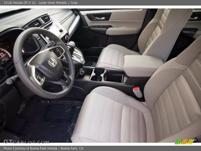 Lunar Silver Metallic / Gray 2018 Honda CR-V LX
