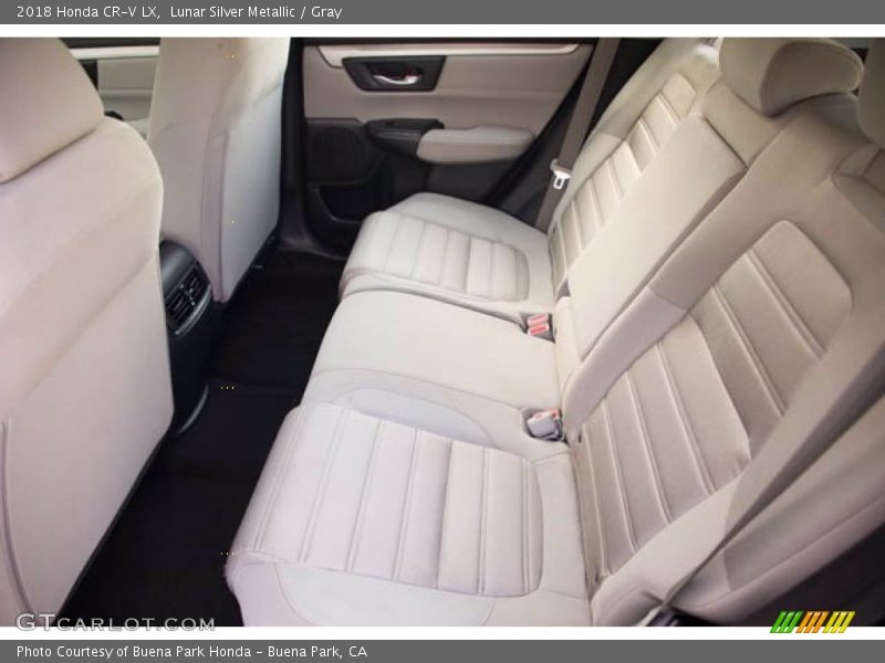 Lunar Silver Metallic / Gray 2018 Honda CR-V LX