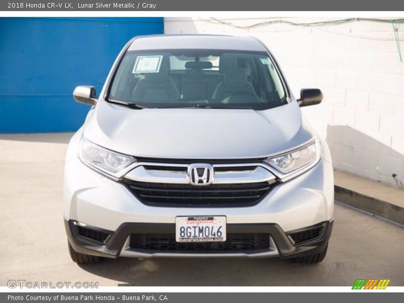 Lunar Silver Metallic / Gray 2018 Honda CR-V LX