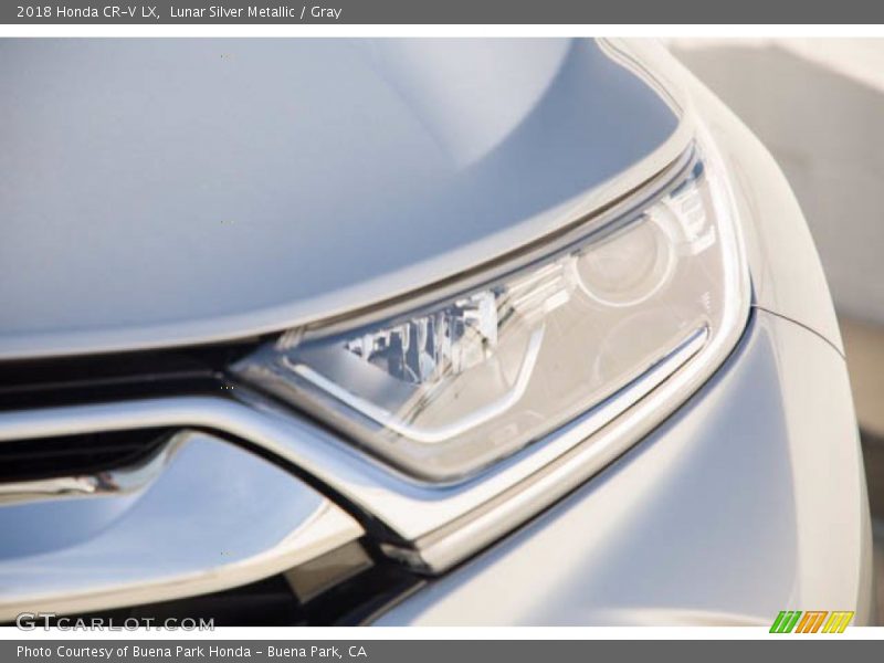 Lunar Silver Metallic / Gray 2018 Honda CR-V LX
