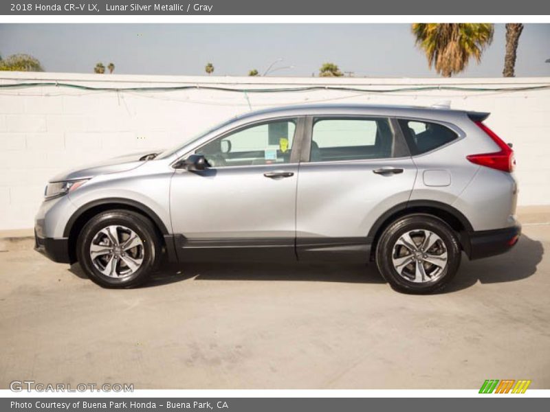 Lunar Silver Metallic / Gray 2018 Honda CR-V LX