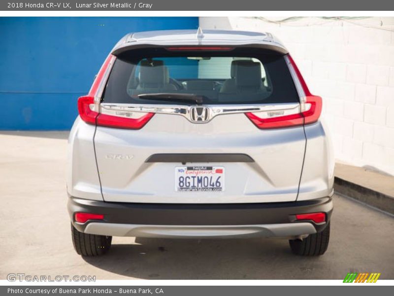 Lunar Silver Metallic / Gray 2018 Honda CR-V LX