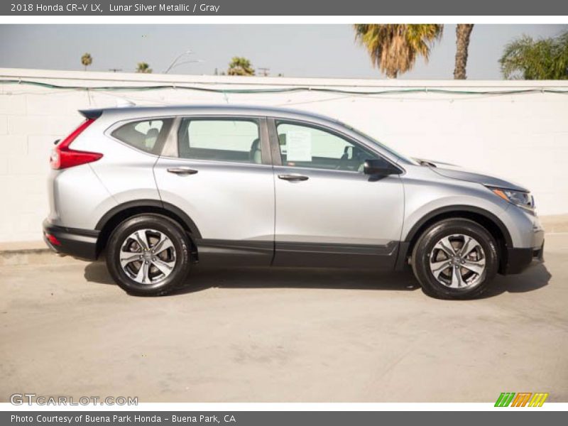 Lunar Silver Metallic / Gray 2018 Honda CR-V LX