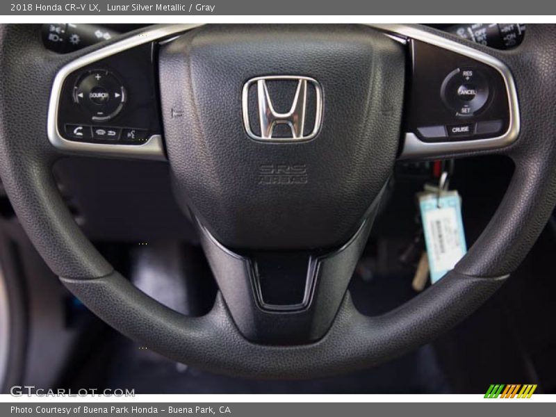Lunar Silver Metallic / Gray 2018 Honda CR-V LX