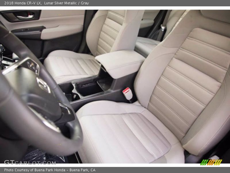 Lunar Silver Metallic / Gray 2018 Honda CR-V LX
