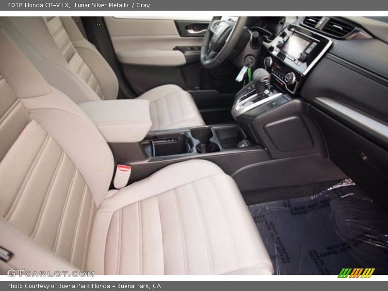 Lunar Silver Metallic / Gray 2018 Honda CR-V LX