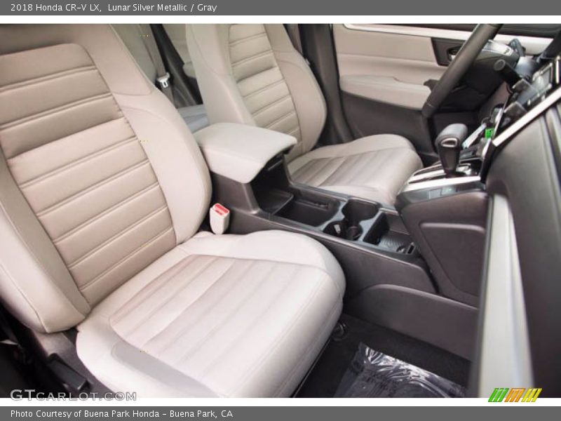 Lunar Silver Metallic / Gray 2018 Honda CR-V LX
