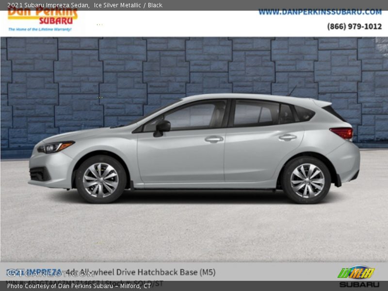 Ice Silver Metallic / Black 2021 Subaru Impreza Sedan