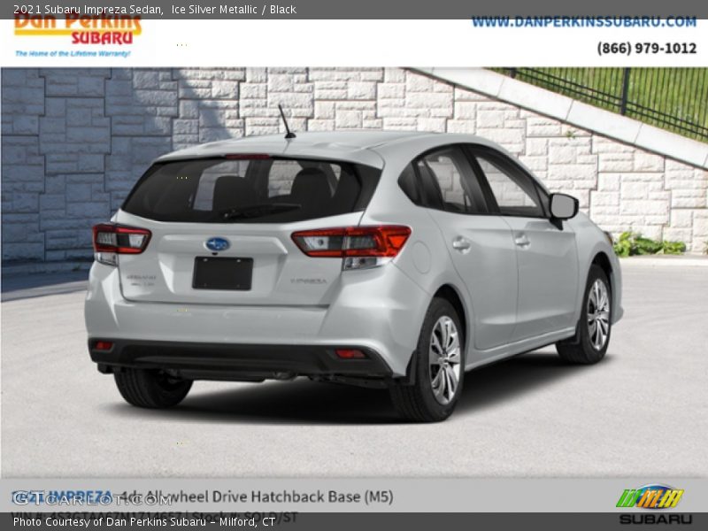 Ice Silver Metallic / Black 2021 Subaru Impreza Sedan
