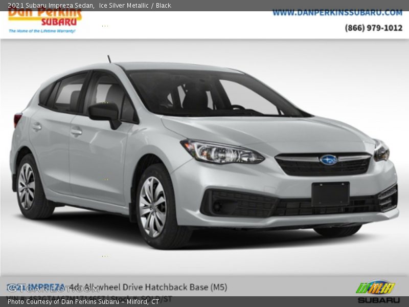 Ice Silver Metallic / Black 2021 Subaru Impreza Sedan