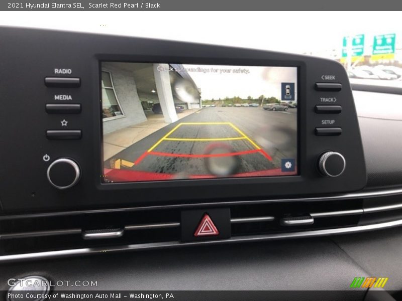 Scarlet Red Pearl / Black 2021 Hyundai Elantra SEL