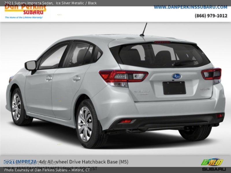 Ice Silver Metallic / Black 2021 Subaru Impreza Sedan