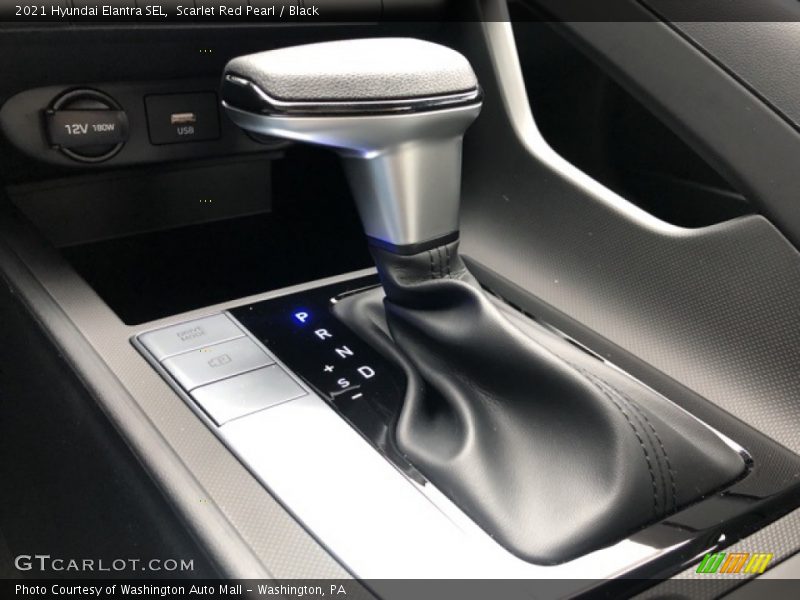 Scarlet Red Pearl / Black 2021 Hyundai Elantra SEL
