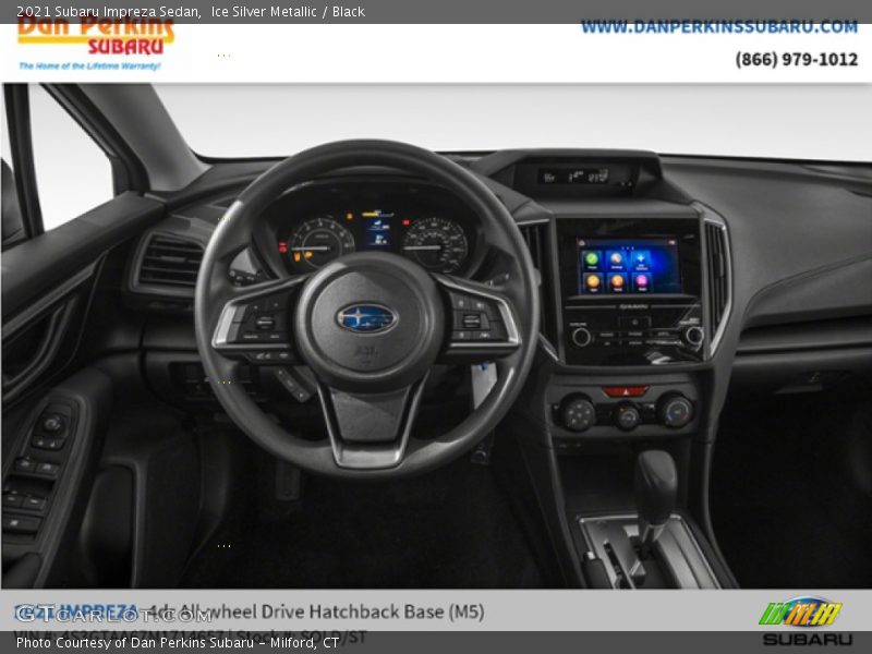 Ice Silver Metallic / Black 2021 Subaru Impreza Sedan