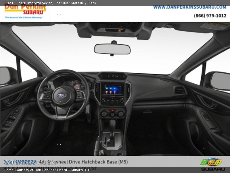 Ice Silver Metallic / Black 2021 Subaru Impreza Sedan