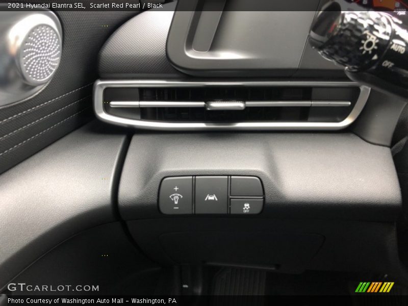 Scarlet Red Pearl / Black 2021 Hyundai Elantra SEL