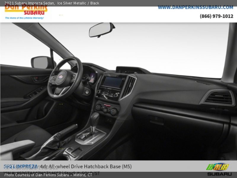 Ice Silver Metallic / Black 2021 Subaru Impreza Sedan