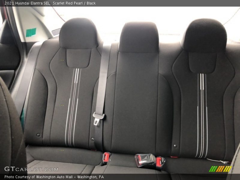 Scarlet Red Pearl / Black 2021 Hyundai Elantra SEL