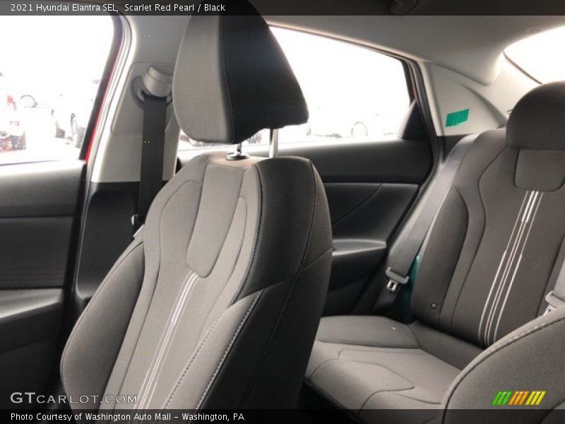 Scarlet Red Pearl / Black 2021 Hyundai Elantra SEL