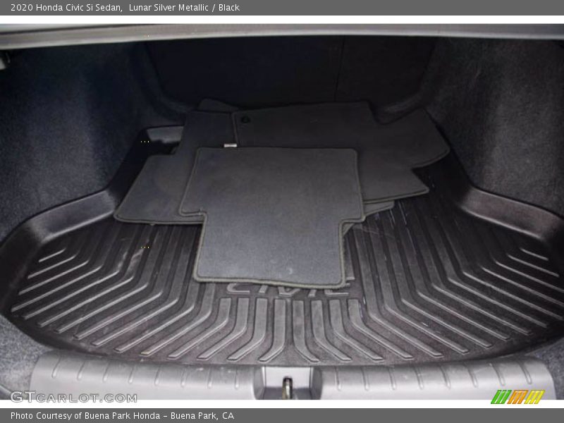 Lunar Silver Metallic / Black 2020 Honda Civic Si Sedan