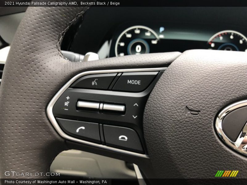 Becketts Black / Beige 2021 Hyundai Palisade Calligraphy AWD