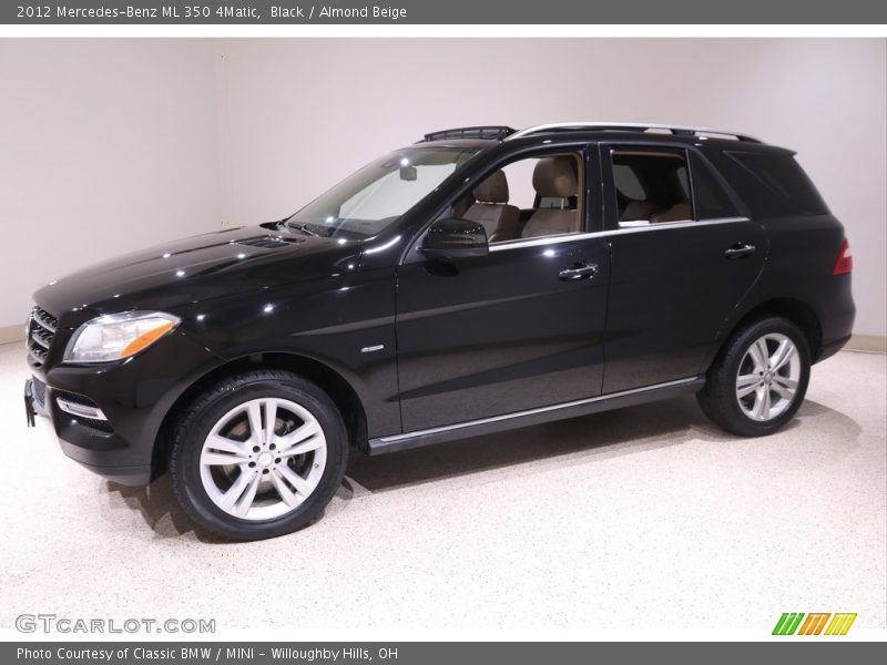 Black / Almond Beige 2012 Mercedes-Benz ML 350 4Matic