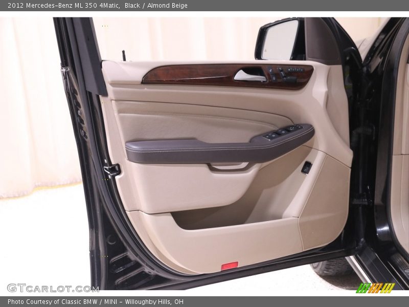 Black / Almond Beige 2012 Mercedes-Benz ML 350 4Matic