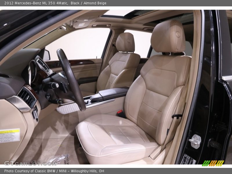 Black / Almond Beige 2012 Mercedes-Benz ML 350 4Matic