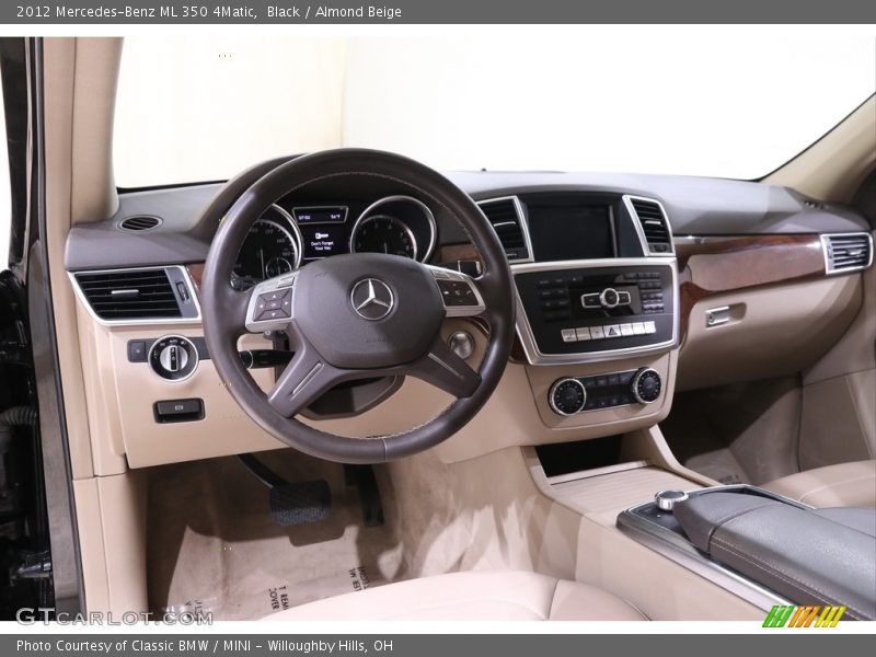 Black / Almond Beige 2012 Mercedes-Benz ML 350 4Matic