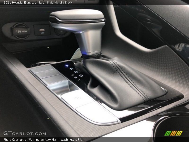 Fluid Metal / Black 2021 Hyundai Elantra Limited