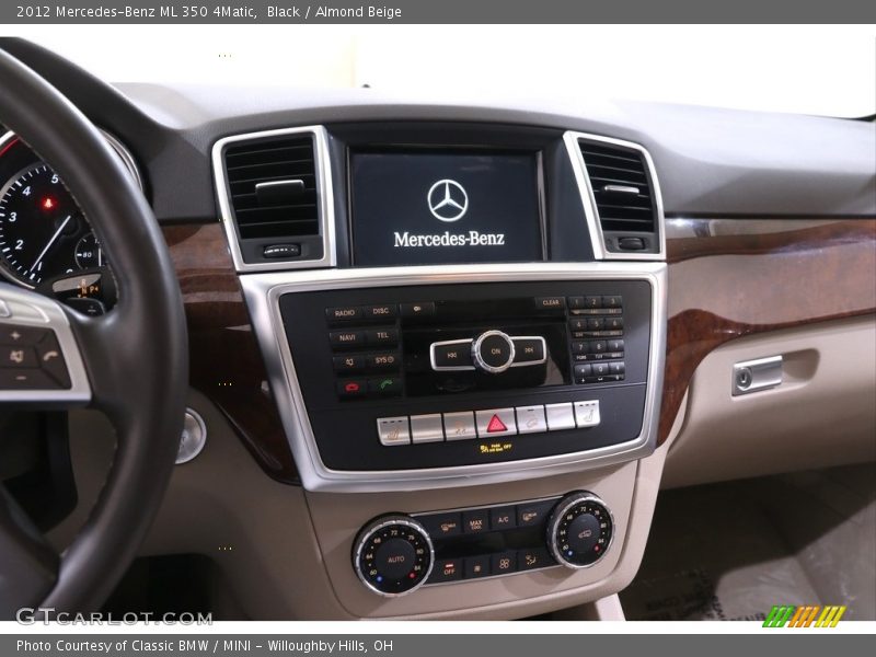 Black / Almond Beige 2012 Mercedes-Benz ML 350 4Matic