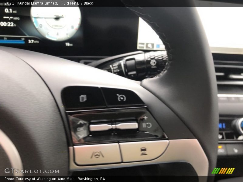 Fluid Metal / Black 2021 Hyundai Elantra Limited