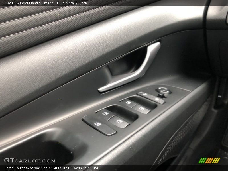 Fluid Metal / Black 2021 Hyundai Elantra Limited