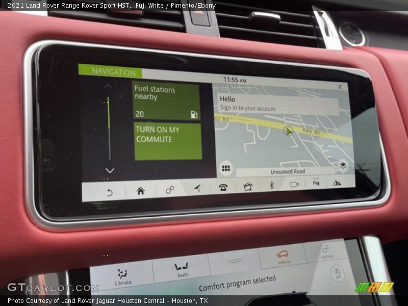 Fuji White / Pimento/Ebony 2021 Land Rover Range Rover Sport HST