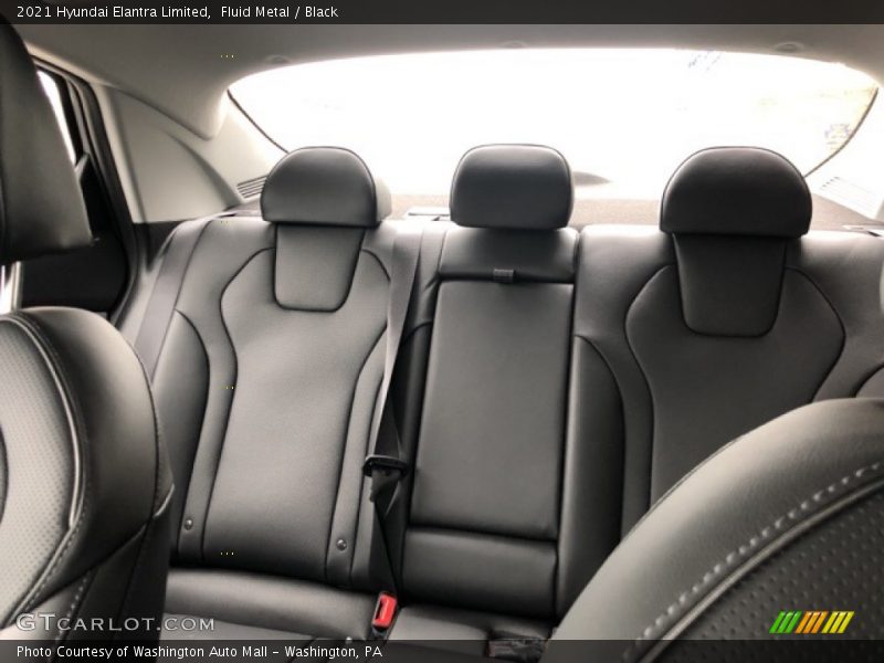 Fluid Metal / Black 2021 Hyundai Elantra Limited