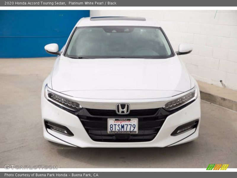 Platinum White Pearl / Black 2020 Honda Accord Touring Sedan