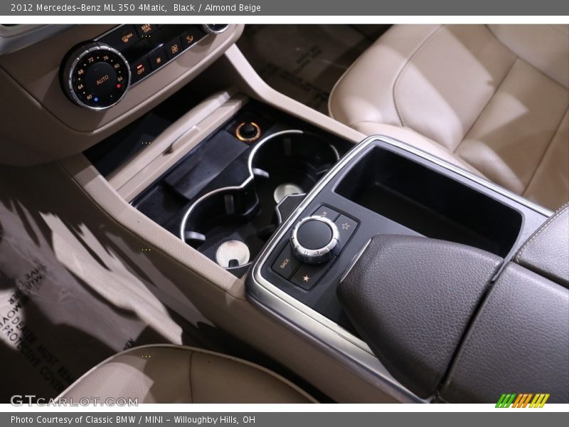 Black / Almond Beige 2012 Mercedes-Benz ML 350 4Matic