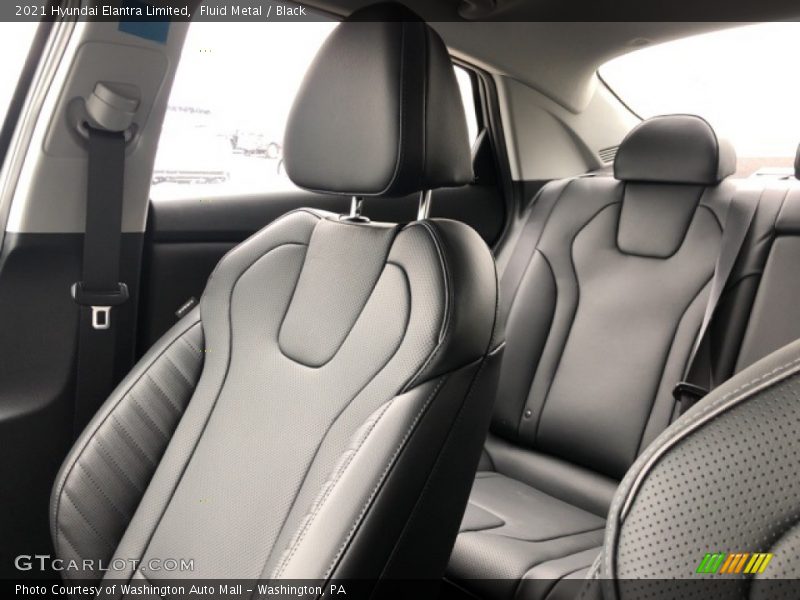 Fluid Metal / Black 2021 Hyundai Elantra Limited