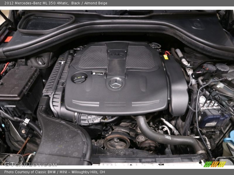Black / Almond Beige 2012 Mercedes-Benz ML 350 4Matic