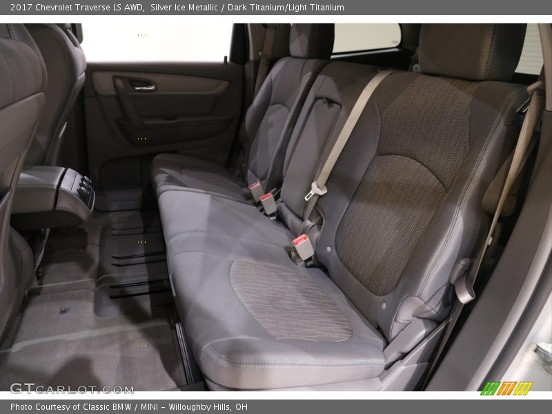 Silver Ice Metallic / Dark Titanium/Light Titanium 2017 Chevrolet Traverse LS AWD