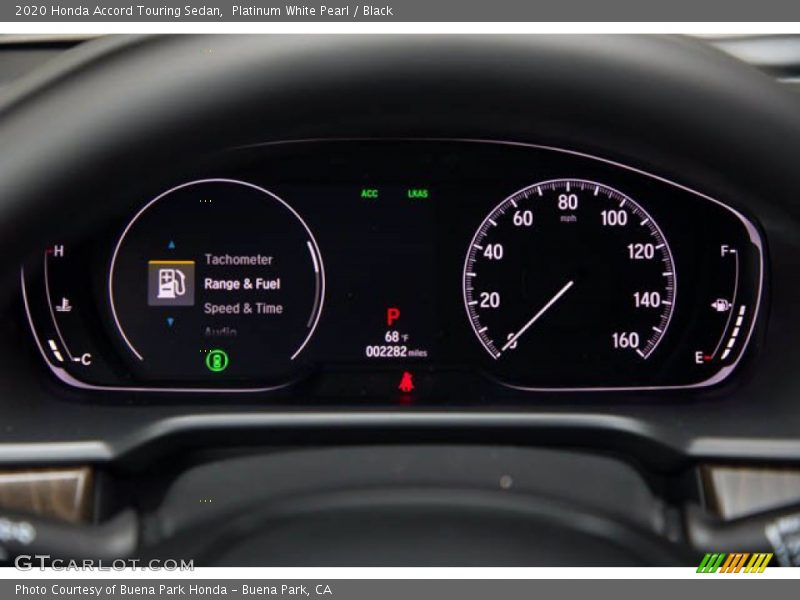 Platinum White Pearl / Black 2020 Honda Accord Touring Sedan