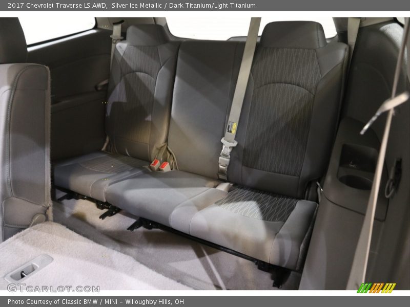 Silver Ice Metallic / Dark Titanium/Light Titanium 2017 Chevrolet Traverse LS AWD