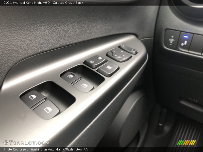 Galactic Gray / Black 2021 Hyundai Kona Night AWD