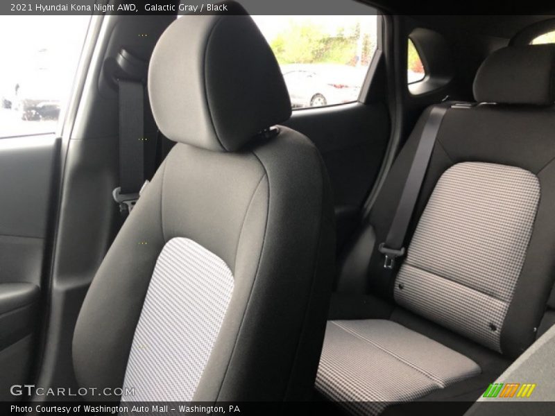Galactic Gray / Black 2021 Hyundai Kona Night AWD