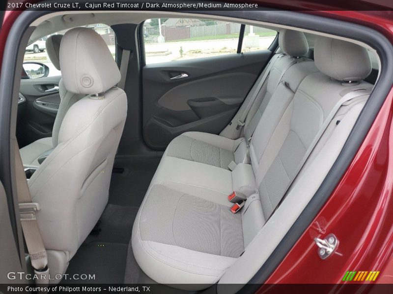 Cajun Red Tintcoat / Dark Atmosphere/Medium Atmosphere 2017 Chevrolet Cruze LT
