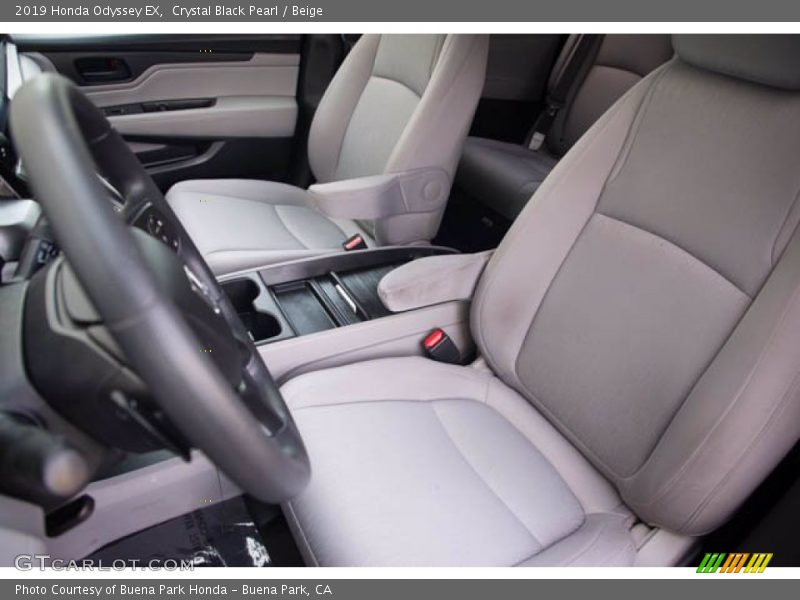 Crystal Black Pearl / Beige 2019 Honda Odyssey EX