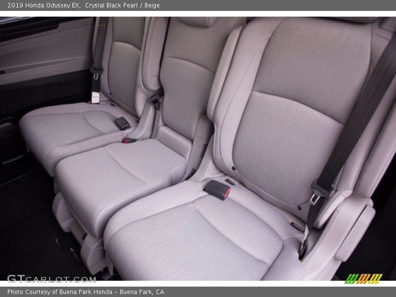 Crystal Black Pearl / Beige 2019 Honda Odyssey EX