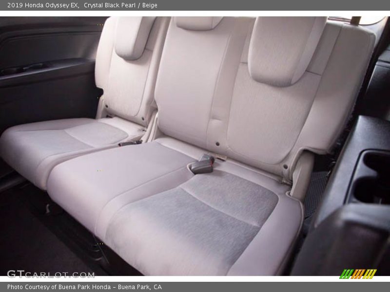 Crystal Black Pearl / Beige 2019 Honda Odyssey EX