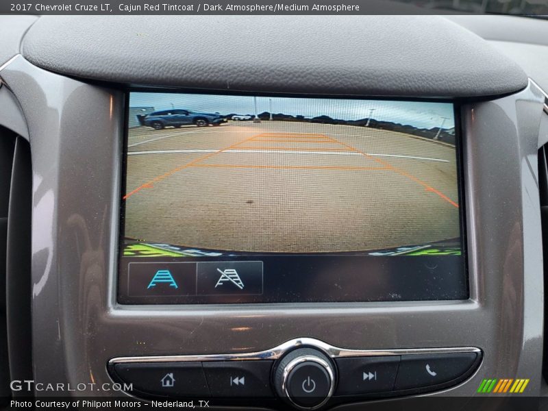 Cajun Red Tintcoat / Dark Atmosphere/Medium Atmosphere 2017 Chevrolet Cruze LT