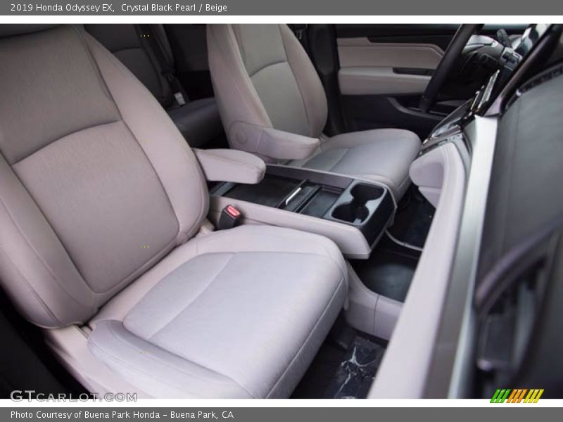 Crystal Black Pearl / Beige 2019 Honda Odyssey EX